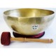 J701 Energetic Throat "G#" Chakra  Healing Hand Hammered Tibetan Singing Bowl 10.25" Wide Made In Nepal